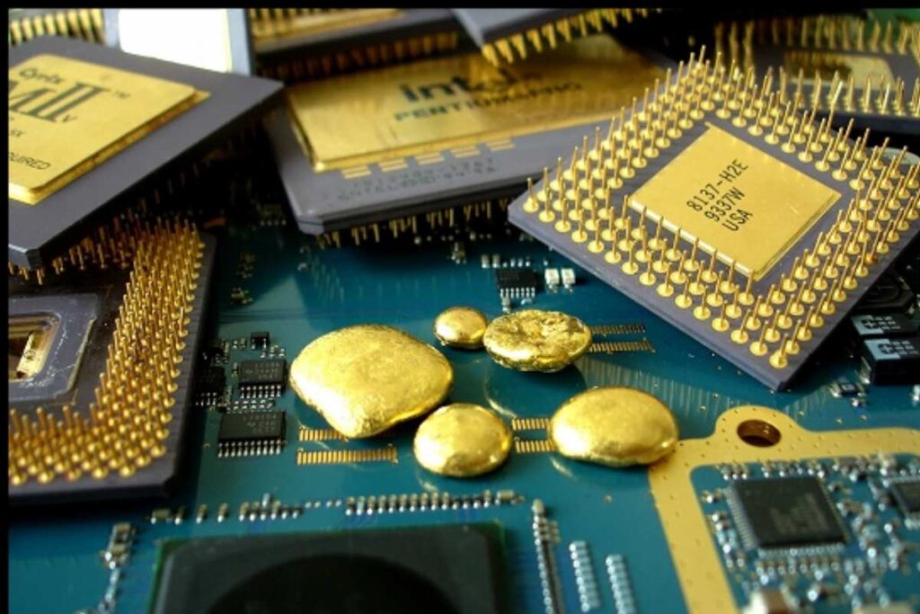 Elektronické zariadenie, ktoré všetci vyhadzujeme, obsahuje 450 miligramov 22-karátového zlata.