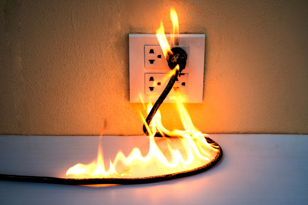 Neškodný elektrický spotrebič, ktorý v žiadnom prípade nesmie zostať zapnutý po každom použití, aby sa predišlo tragédii v domácnosti.