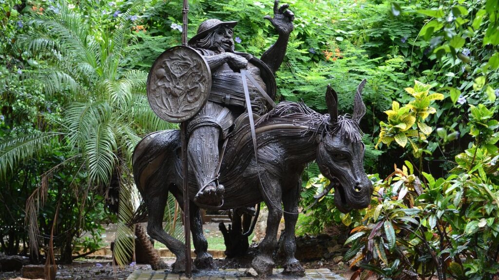 Ani Dulcinea, ani El Quijote: príslovie, ktoré všetci hovoríme v Španielsku, ale vyslovovalo zvedavý charakter Cervantes